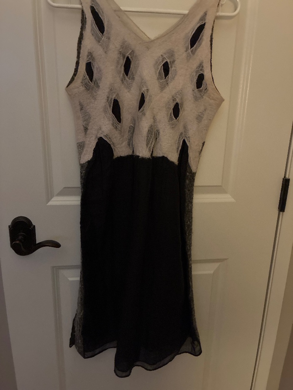 Black fun light weight sleeveless dress